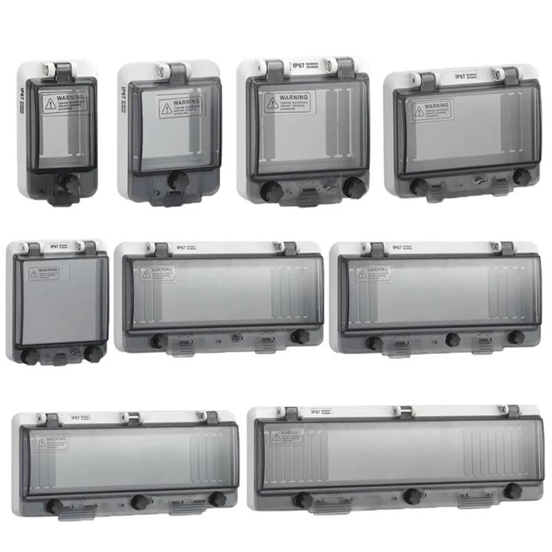 1 stücke Circuit Breaker Transparent Wasserdichte Box Fenster Schalter Transparente Schutz Fenster Abdeckung Verteilung Box Fenster Haube(K144A) von KNUUXHDDK