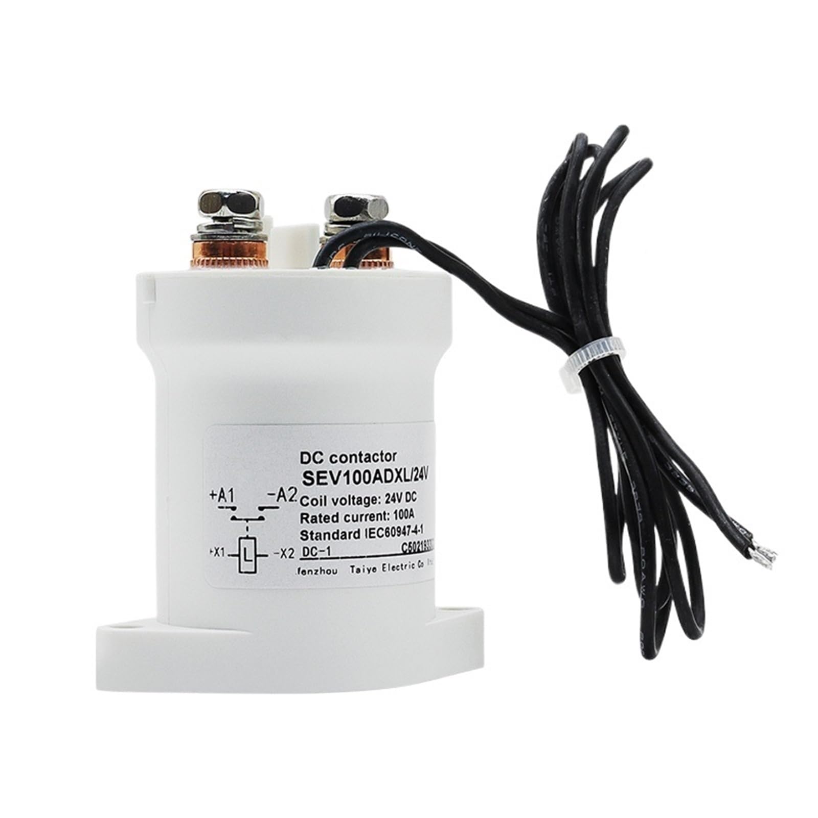 1 stücke Fahrzeug 24V Spule hohe Spannung Relais SEV100AD 100A High Power Voltagefor Lade Stapel Elektrische Ausrüstung(48V,1NO) von KNUUXHDDK