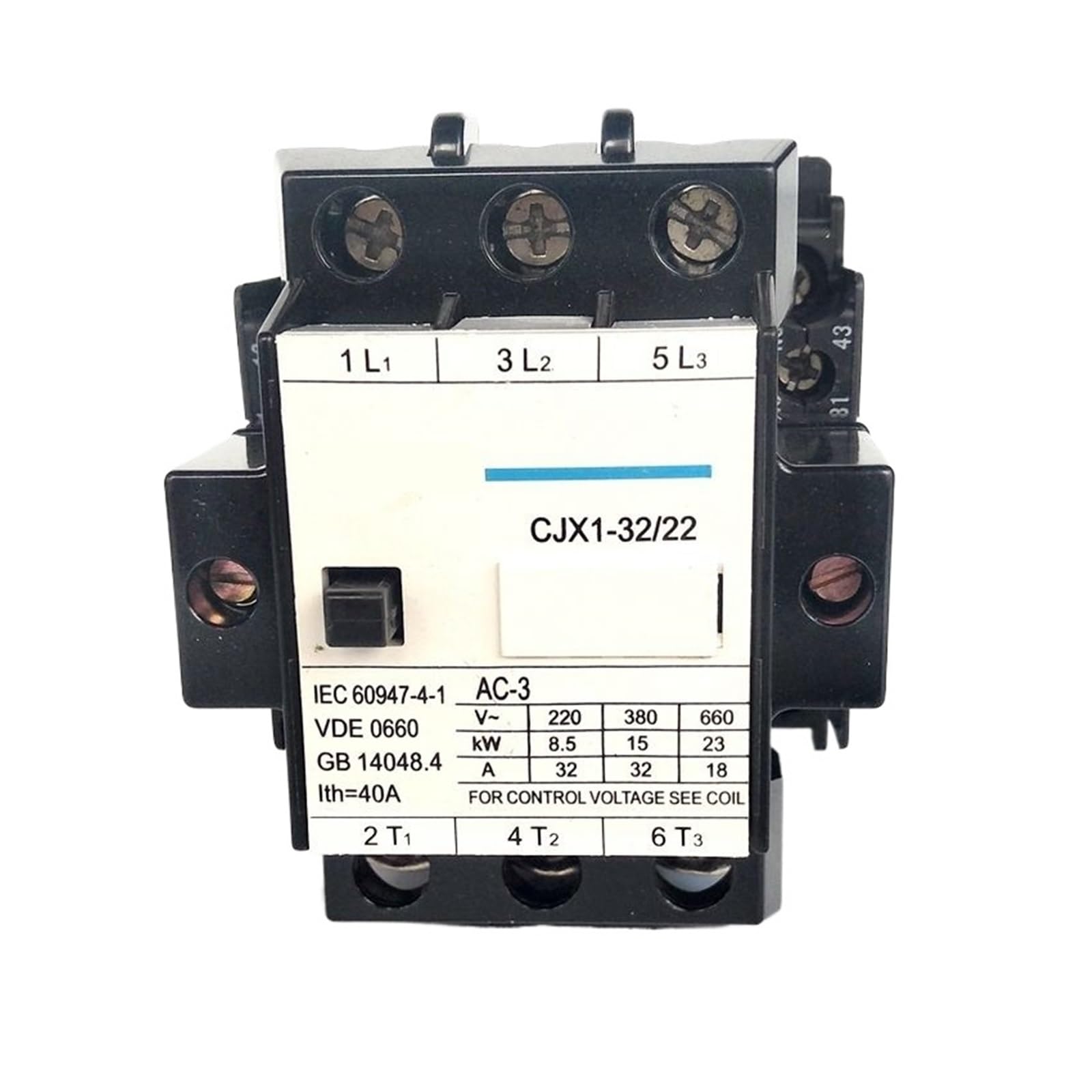 1 stücke Schütz CJX1-32/22 2NO + 2NC 32A AC Schütz AC220v 380v 110v 24v 36v(AC24V) von KNUUXHDDK