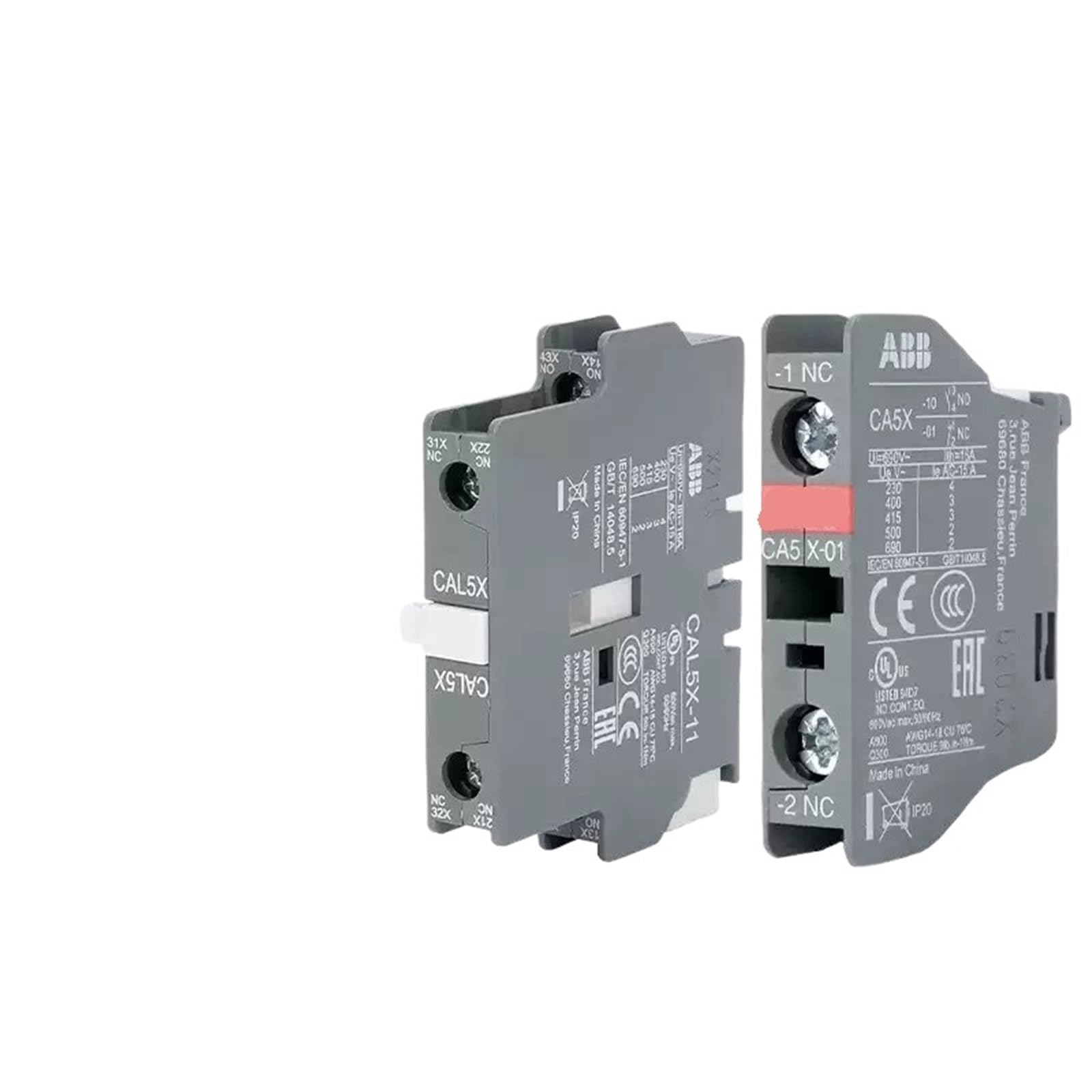 1 stücke Schütz Hilfs Kontaktieren CA5X-10/01/22M/22E/31M CAL5X-11/18 CAL19-11 CA4-10/01/22M CAL4-11(CA5X-22M) von KNUUXHDDK