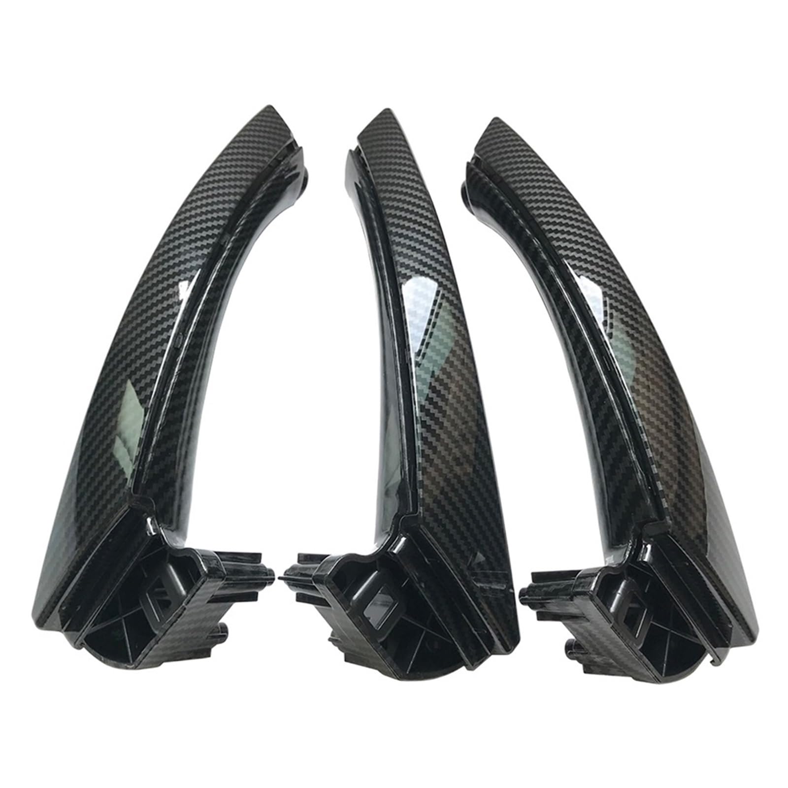 Auto-Innen Türgriffe Für 3 Serie E90 E91 316 318 320 325 328i LHD RHD Auto Innen Armlehne Carbon Faser Tür Pull Griff Mit Abdeckung 51417230849 Auto Innen Türgriff(LHD Assembly Set) von KNWIAUQ