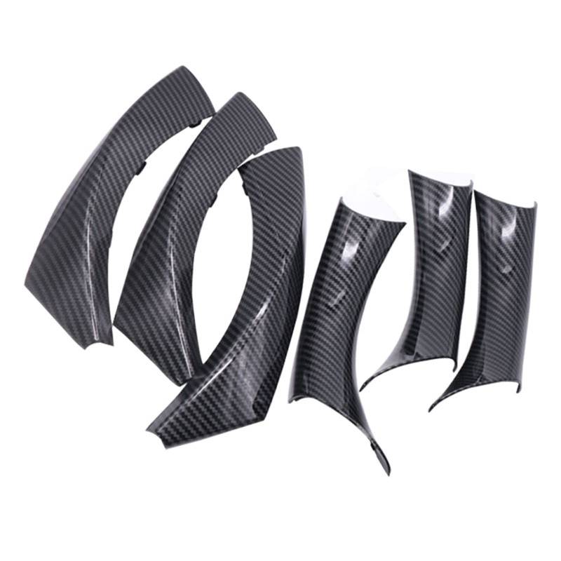 Auto-Innen Türgriffe Für 3 Serie E90 E91 E92 316 318 320 325 328i 2004-2012 Auto Innentürgriff Zugabdeckung Carbon Auto Innen Türgriff(LHD Carbon Texture) von KNWIAUQ