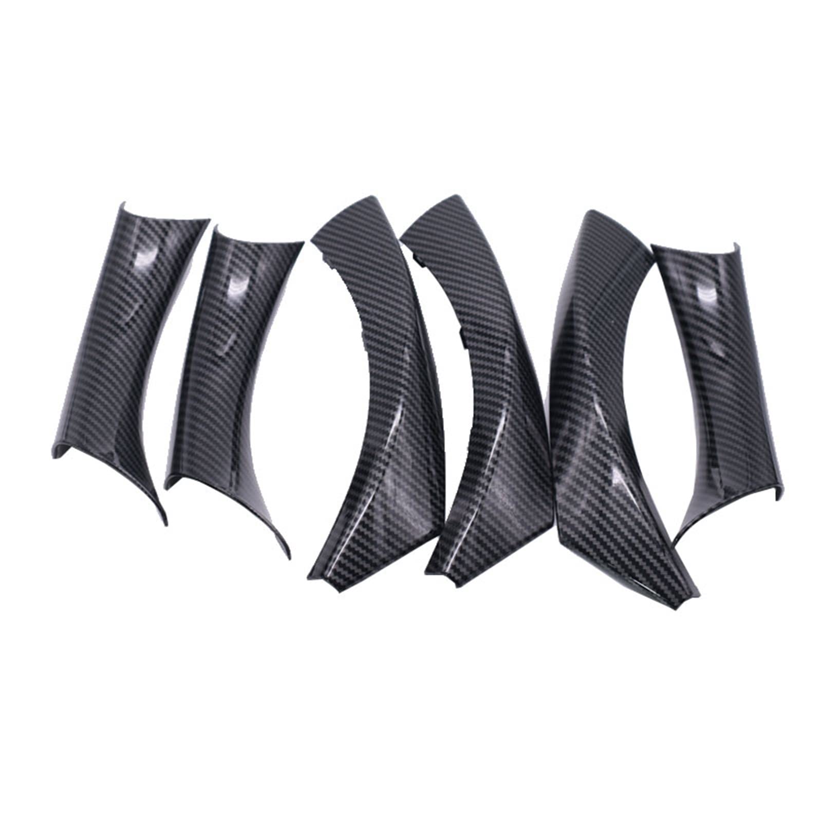 Auto-Innen Türgriffe Für 3 Serie E90 E91 E92 316 318 320 325 328i 2004-2012 Auto Innentürgriff Zugabdeckung Carbon Auto Innen Türgriff(RHD Carbon Texture) von KNWIAUQ