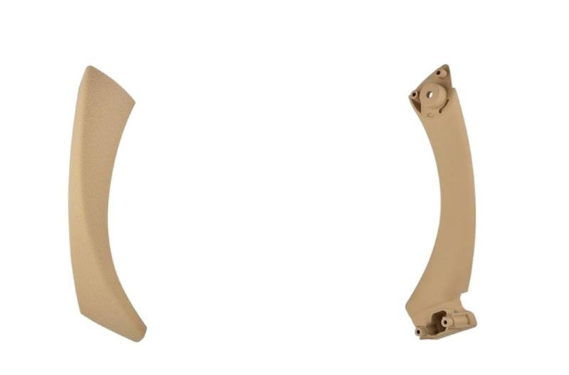Auto-Innen Türgriffe Für 3Serie E90 E91 318 320 325 328 330 335 Vollständiger Satz Innentürgriffe Innentüren Panel Griffleiste Pull Trim Cover Auto Innen Türgriff(Beige(on The Right)) von KNWIAUQ