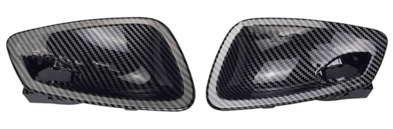Auto-Innen Türgriffe Für 3er E90 E91 E92 E93 2005–2012, Auto-Innentürschüssel-Griffabdeckung, Auto-Innentürgriff Auto Innen Türgriff(Carbon Fiber Texture) von KNWIAUQ