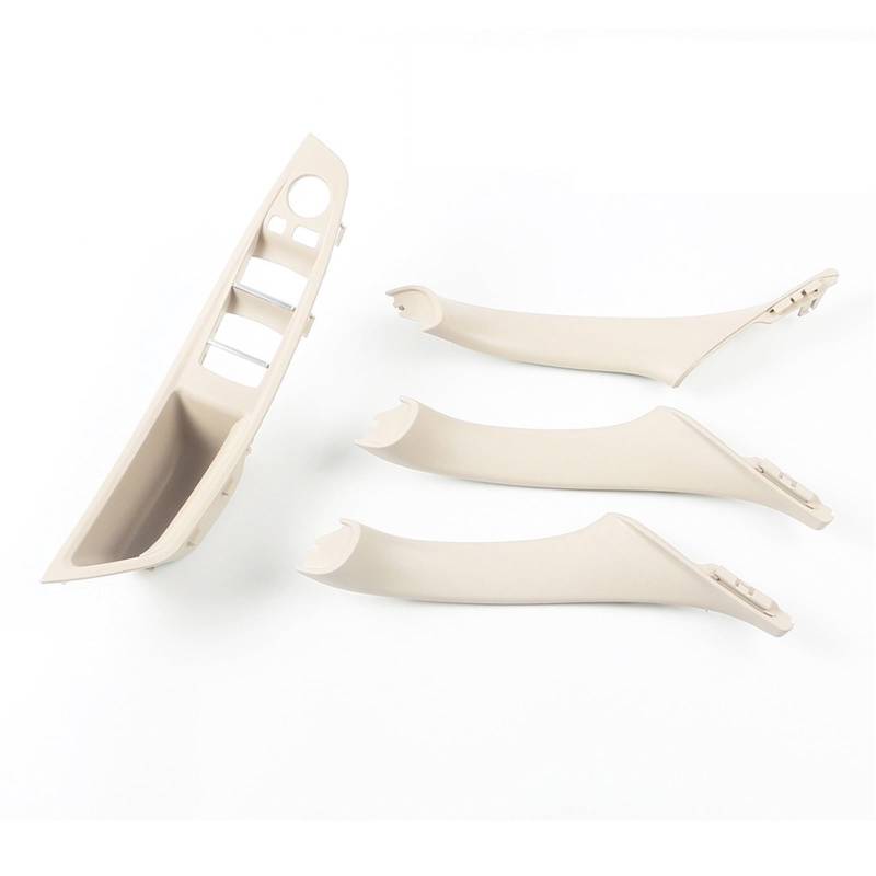 Auto-Innen Türgriffe Für 5 Series F10 F11 2011 2013 2014 2015 2016 2017 Auto Linkslenker Innentürgriff Panel Pull Trim Abdeckung Auto Innen Türgriff(Beige White-Oysters2) von KNWIAUQ