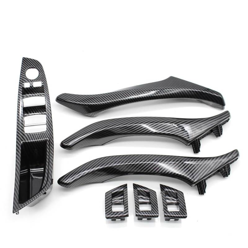 Auto-Innen Türgriffe Für 5 Series F10 F11 520i 523i 525i 528i 535i 520d 530d LHD RHD Auto Innen Türgriff Armlehne Panel Trim Auto Innen Türgriff(LHD Assembly Set) von KNWIAUQ
