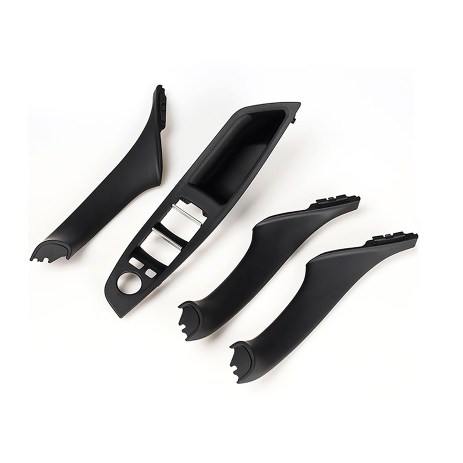 Auto-Innen Türgriffe Für 5 Series F10 F11 F18 Links Rechts Innentürgriff Innentürverkleidung Pull Trim Cover Auto Innen Türgriff(4Pc Black) von KNWIAUQ