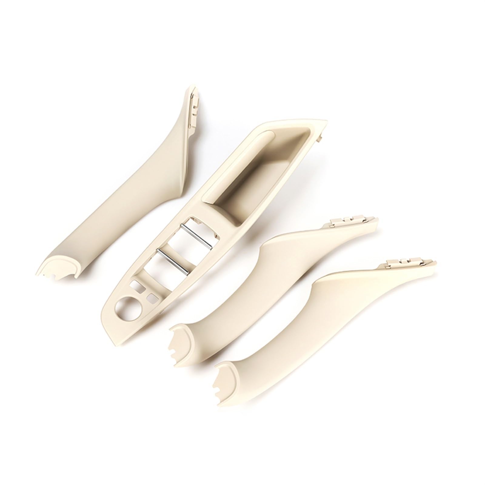 Auto-Innen Türgriffe Für 5 Series F10 F11 F18 Links Rechts Innentürgriff Innentürverkleidung Pull Trim Cover Auto Innen Türgriff(4Pc Oyster) von KNWIAUQ