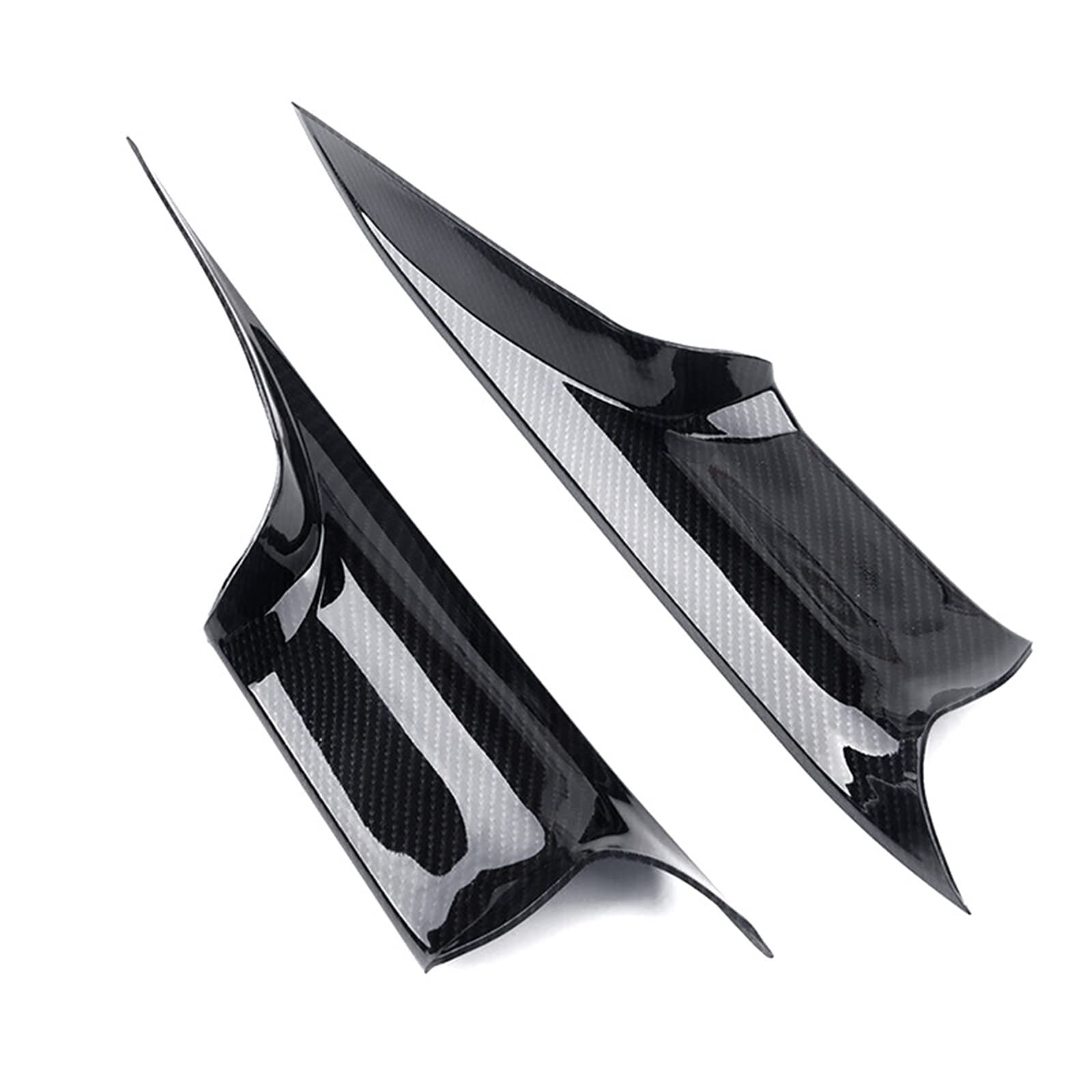 Auto-Innen Türgriffe Für F01 F02 7 Serie 2008-2014 Auto Innentürgriffe Abdeckung Türen Griff Pull Träger Schutzhülle Auto Innen Türgriff(Carbon Fiber,Front) von KNWIAUQ