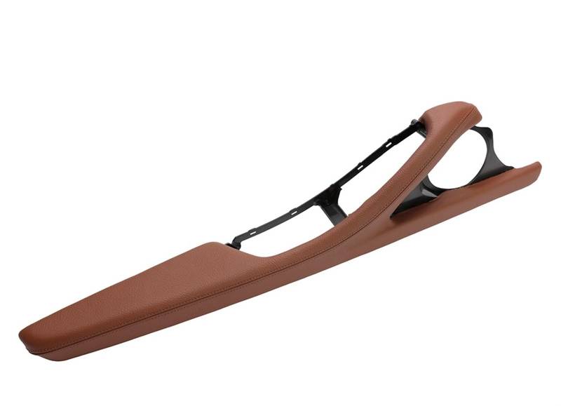 Auto-Innen Türgriffe Für F10 F11 F18 5 Serie LHD Auto Tür Inner Griff Innen Tür Panel Fahrer Sitz Taste Schalter Rahmen Trim Auto Innen Türgriff(Red Brown) von KNWIAUQ