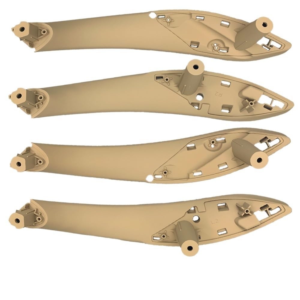 Auto-Innen Türgriffe Für F30 F31 F32 F33 F34 F35 F36 F80 Links Rechts Auto Innentürgriff Pull Trim Abdeckung Auto Innen Türgriff(4Pcs Beige) von KNWIAUQ