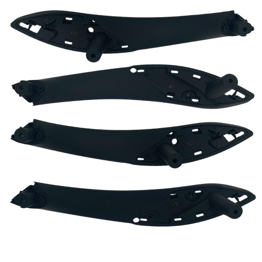 Auto-Innen Türgriffe Für F30 F31 F32 F33 F34 F35 F36 F80 Links Rechts Auto Innentürgriff Pull Trim Abdeckung Auto Innen Türgriff(4Pcs Black) von KNWIAUQ