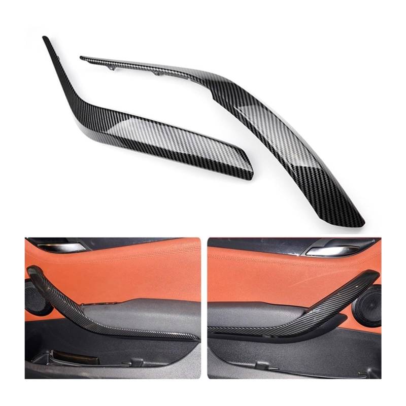 Auto-Innen Türgriffe Für X1 E84 2010-2016 Auto Innentür Panel Griff Pull Trim Abdeckung Auto Innentürgriffe Abdeckungen Auto Innen Türgriff(Carbon Fibre-Set) von KNWIAUQ