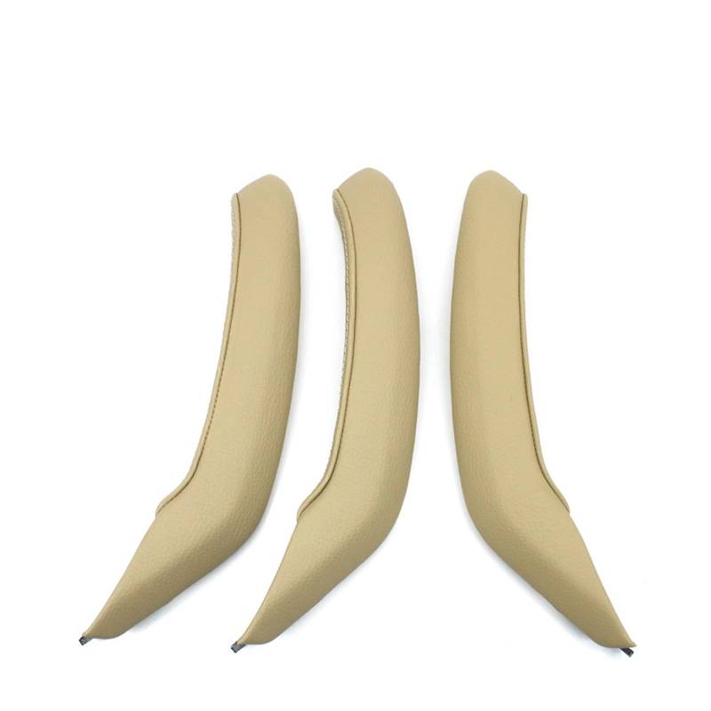 Auto-Innen Türgriffe Für X3 X4 F25 F26 2010-2016 LHD RHD Auto Innen Passagier Tür Links Rechts Pull Griff Äußere Abdeckung Trim Auto Innen Türgriff(RHD Beige Set) von KNWIAUQ