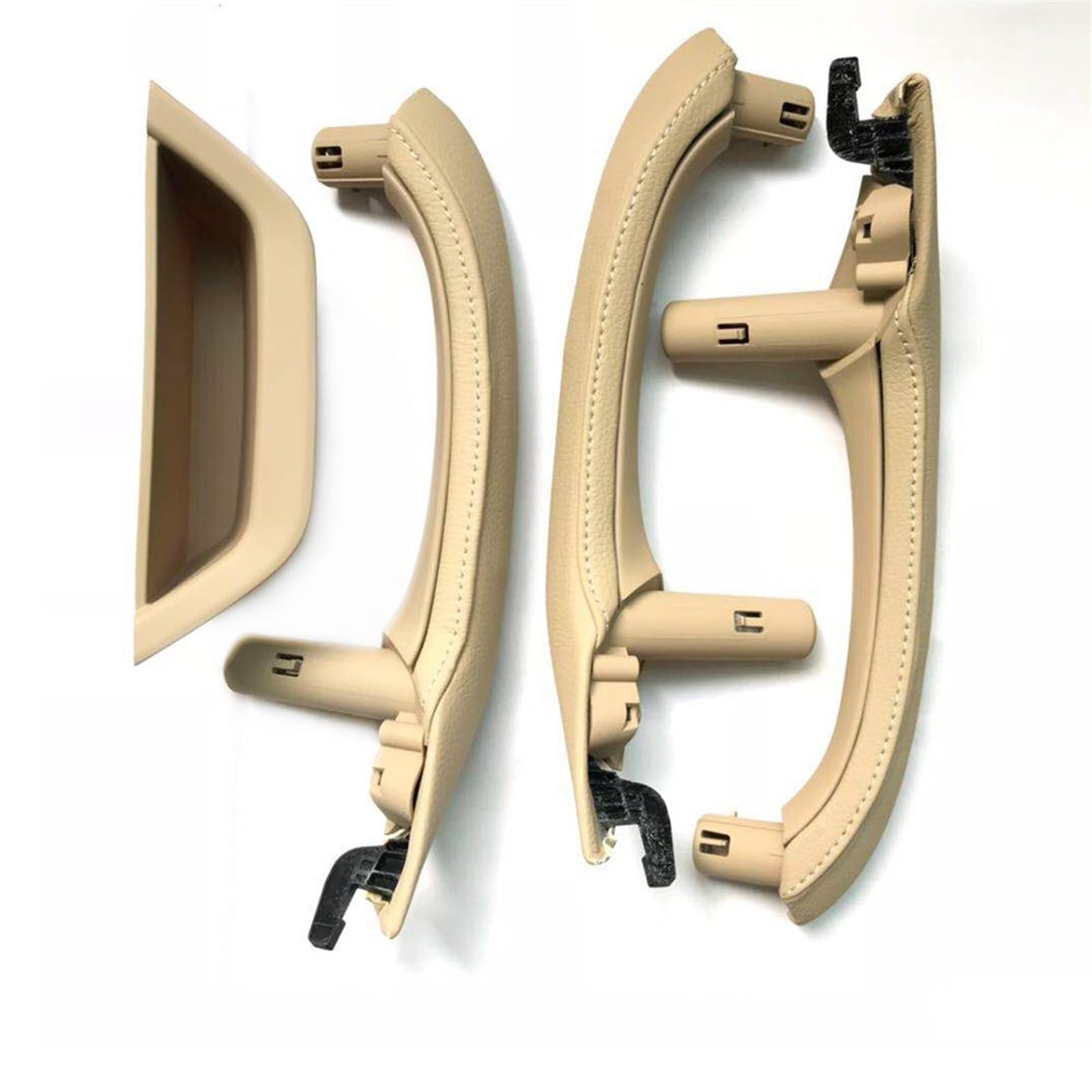 Auto-Innen Türgriffe Für X3 X4 F25 F26 2010-2016 Links Rechts Fahrer Auto Innen Tür Pull Griff Abdeckung Set Ersatz Auto Innen Türgriff(LHD Set Beige) von KNWIAUQ