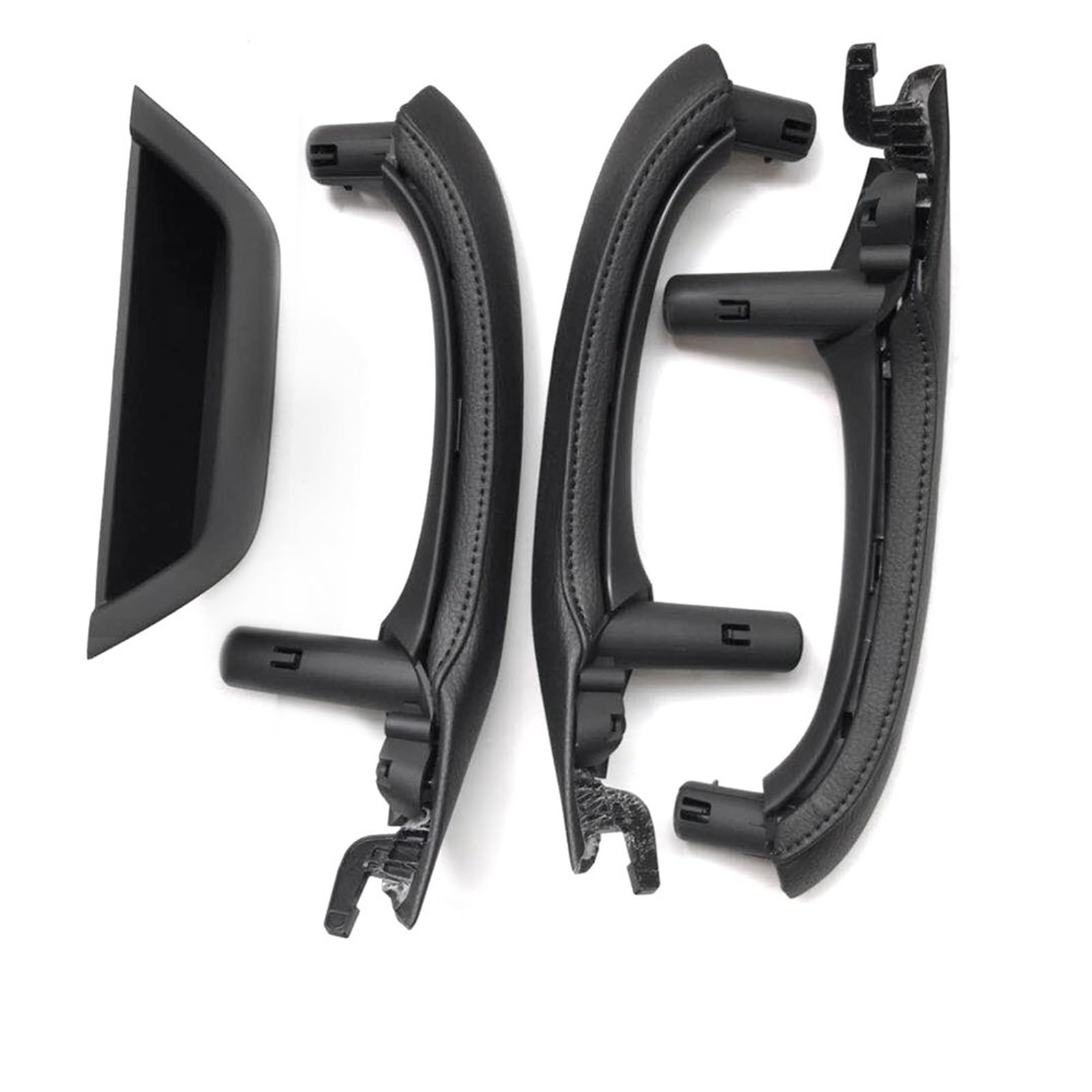 Auto-Innen Türgriffe Für X3 X4 F25 F26 2010-2016 Links Rechts Fahrer Auto Innen Tür Pull Griff Abdeckung Set Ersatz Auto Innen Türgriff(LHD Set Black) von KNWIAUQ