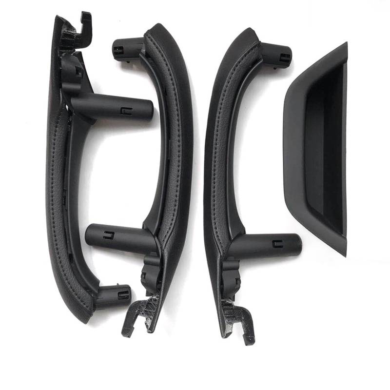 Auto-Innen Türgriffe Für X3 X4 F25 F26 2010-2016 Links Rechts Fahrer Auto Innen Tür Pull Griff Abdeckung Set Ersatz Auto Innen Türgriff(RHD Set Black) von KNWIAUQ