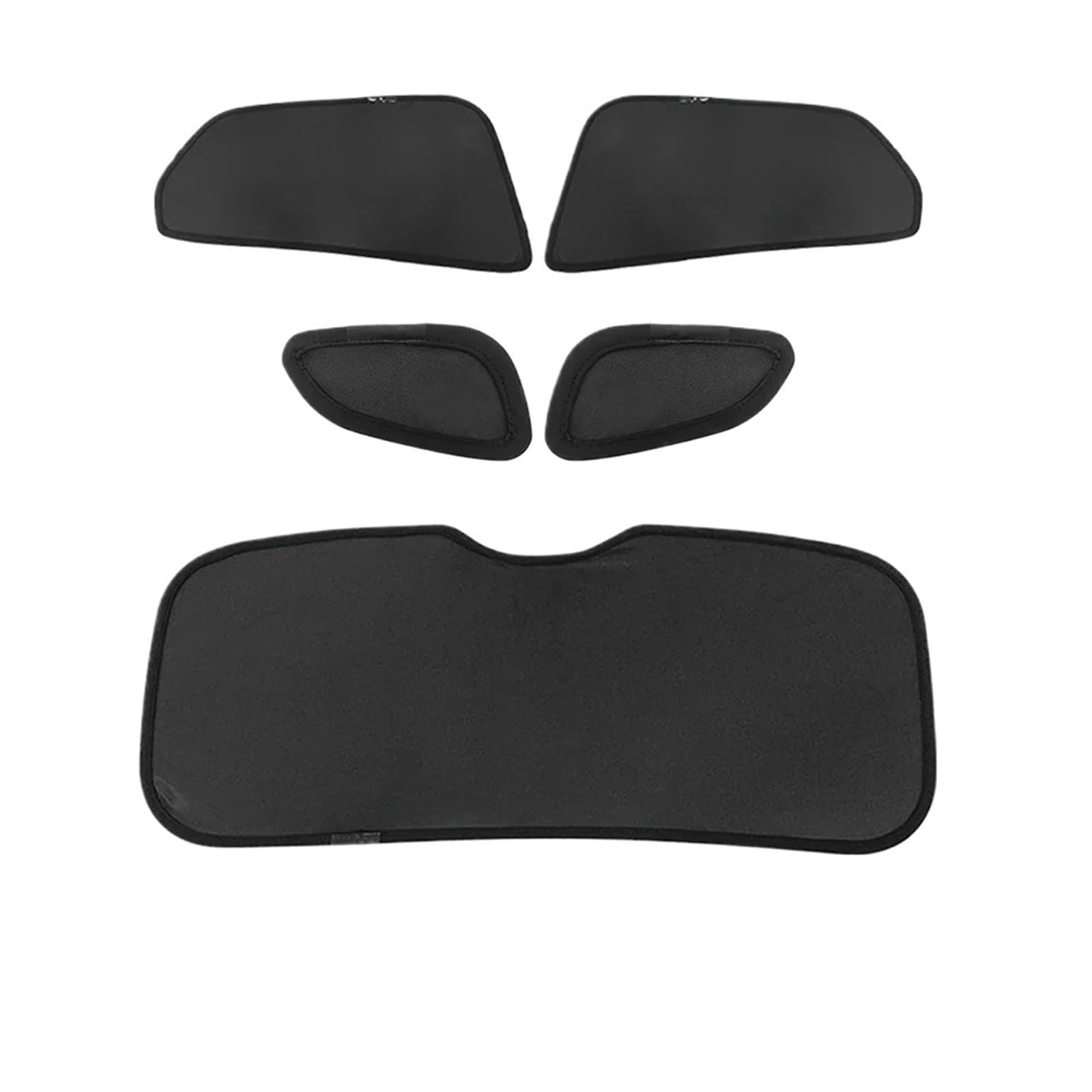 Auto Sonnenschutz Vorhang Für BYD Für Atto 3 2022 Für Atto 3 Für Yuan Plus 2023/Magnetische Autofenster Sonnenschutz Seitenscheiben Anti-UV-Sonnenschutz Auto Sonnenblende(5PCS Side Rear Back) von KNWIAUQ