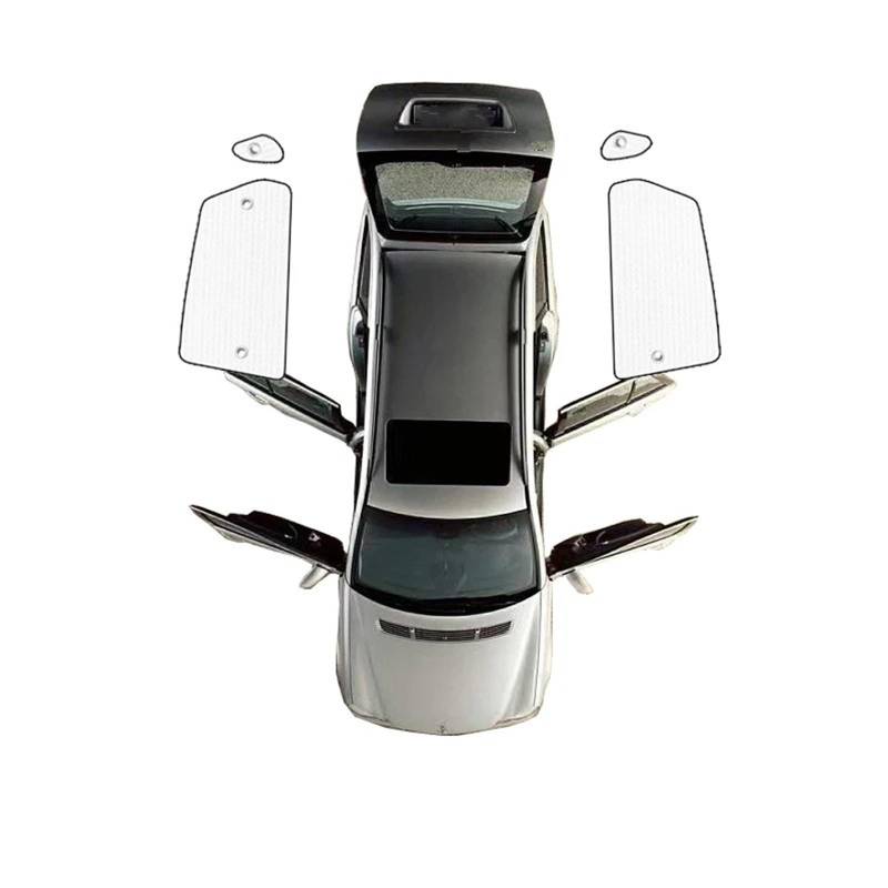 Auto Sonnenschutz Vorhang Für BYD Für Yuan Plus Atto 3 2021 2022 2023 2024/Auto Fenster Sonnenschutz Windschutzscheiben Sonnenblenden Auto Sonnenschutz Auto Sonnenblende(Rear Windows) von KNWIAUQ