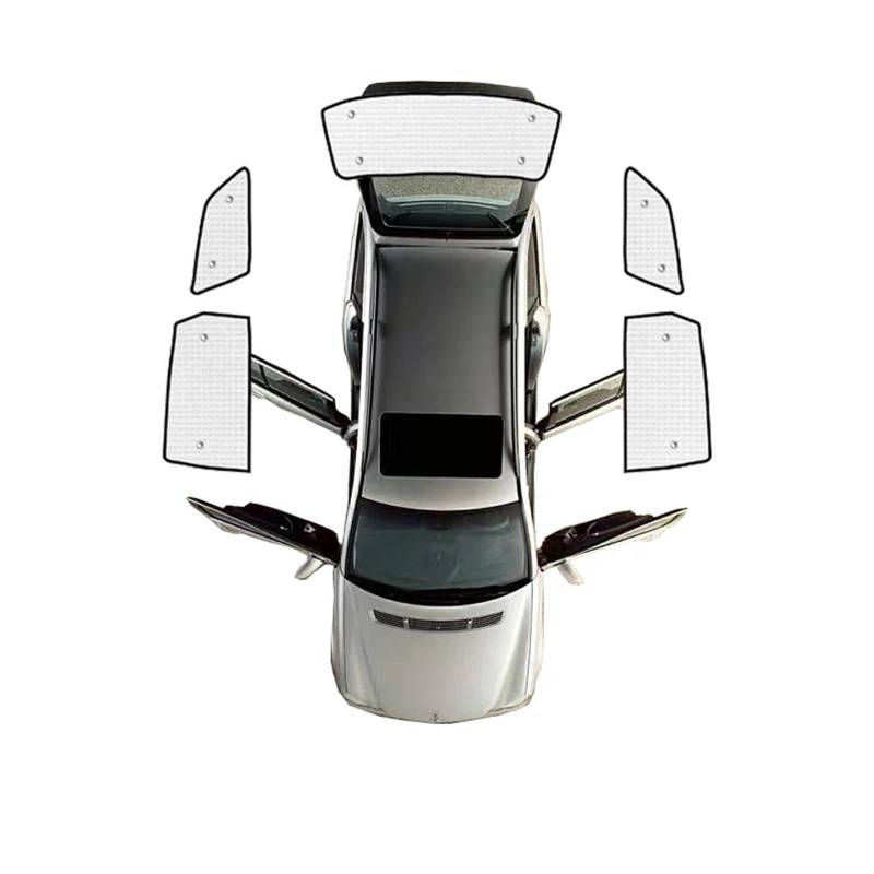 Auto Sonnenschutz Vorhang Für Dodge Für Journey 2002-2020 / Autofenster-Sonnenschutz, Windschutzscheiben, Sonnenblenden, Auto-Sonnenschutz Auto Sonnenblende(Rear sunshades) von KNWIAUQ