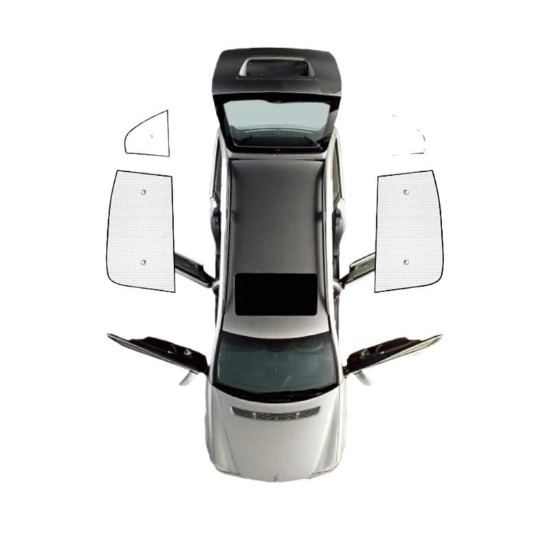 Auto Sonnenschutz Vorhang Für Für Outlander 2007 2008 2009 2010 2011 2012 CW ZG ZH/Vollfenster Sonnenschutz Abdeckung Auto Sonnenschutz Sonnenblenden Anti-UV Auto Sonnenblende(Rear Windows) von KNWIAUQ