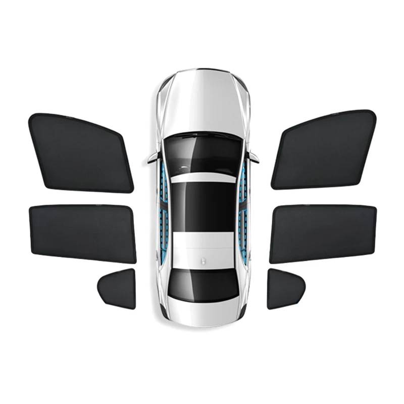 Auto Sonnenschutz Vorhang Für GWM Für HAVAL M6 2021 2022 2023/Magnetische Auto Fenster Schatten Frontscheibe Abdeckung UV Vorhang Auto Sonnenschutz Auto Sonnenblende von KNWIAUQ