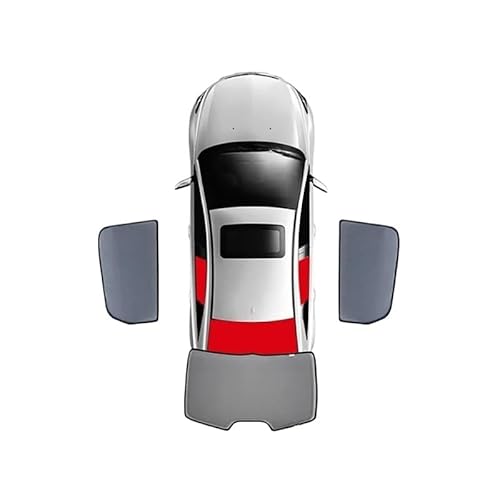Auto Sonnenschutz Vorhang Für HR-V Für HRV Für VEZEL 2022 2023 2024/Auto Fenster Schatten Frontscheibe Vorhang Hinten Seite Fenster Sonnenschutz Auto Sonnenblende(3PCS) von KNWIAUQ