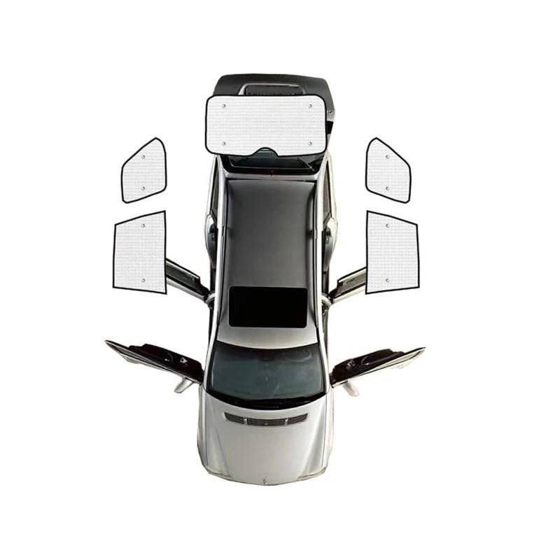 Auto Sonnenschutz Vorhang Für Land Für Rover Für Range Für Rover Sport L320 2005-2013/Auto Volle Fenster Sonnenschutz Abdeckung Auto Sonnenschutz Sonnenblenden Anti-UV Auto Sonnenblende(Rear sunshad von KNWIAUQ
