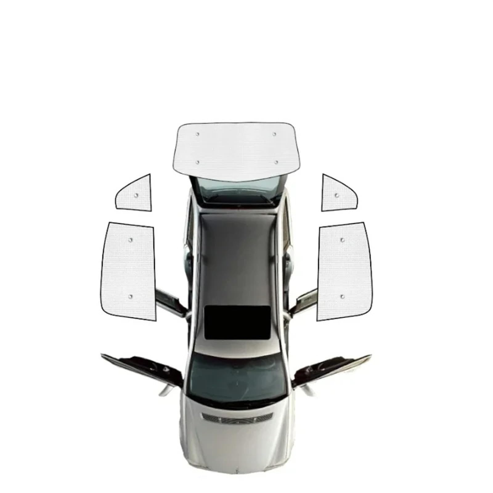 Auto Sonnenschutz Vorhang Für Mazda Für CX-5 CX5 CX 5 KF 2017-2024 / Auto-Sonnenschutz-Abdeckung, Windschutzscheiben, Sonnenblenden, Autofenster-Sonnenschutz Auto Sonnenblende(Rear sunshades) von KNWIAUQ