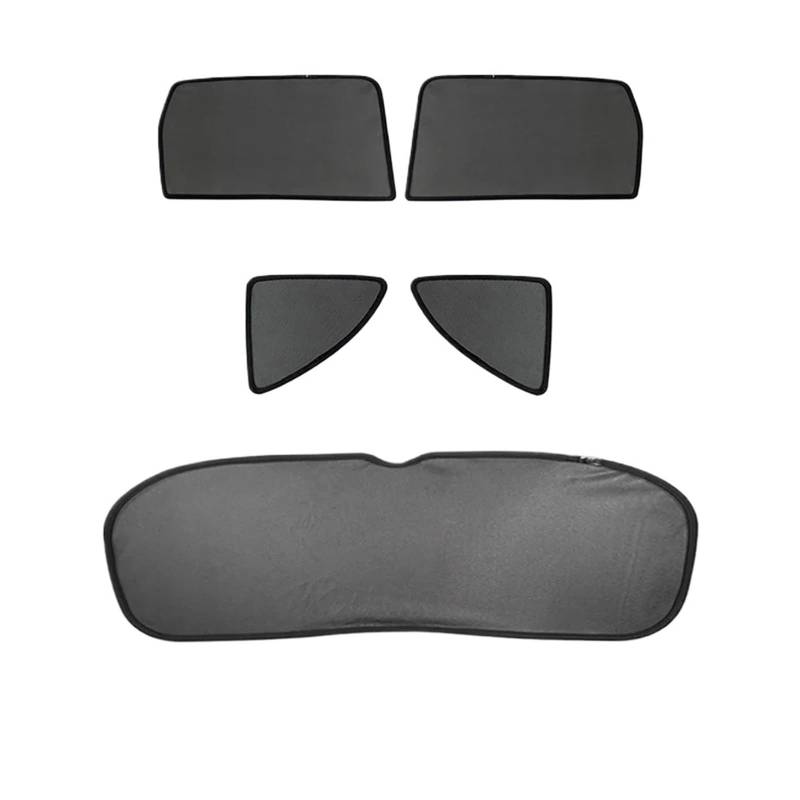 Auto Sonnenschutz Vorhang Für Mazda Für CX5 CX-5 2017 2018 2019 2020 2021 2022/Magnetische Auto Windows Sonnenschutz Vorhang Anti-Uv Auto Sonnenschutz Auto Sonnenblende(5PCS Side Rear Back) von KNWIAUQ