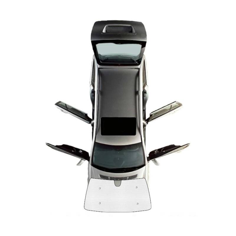 Auto Sonnenschutz Vorhang Für Nissan Für Note E11 2004 2005 2006 2007 2008 2009 2010 2011 2012 2013/Volle Fenster Sonnenschutz Auto Windschutzscheibe Sonnenblende Anti-UV Auto Sonnenblende(Front Winds von KNWIAUQ