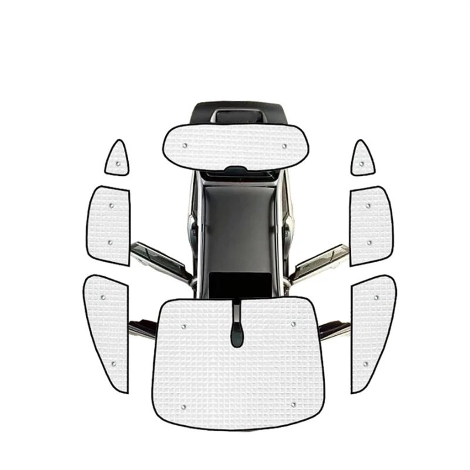 Auto Sonnenschutz Vorhang Für Peugeot 3008 T84 2008–2016/Autofenster-Sonnenschutz, Windschutzscheiben, Sonnenblenden, Auto-Sonnenschutz Auto Sonnenblende(Alle Sonnenschirme) von KNWIAUQ
