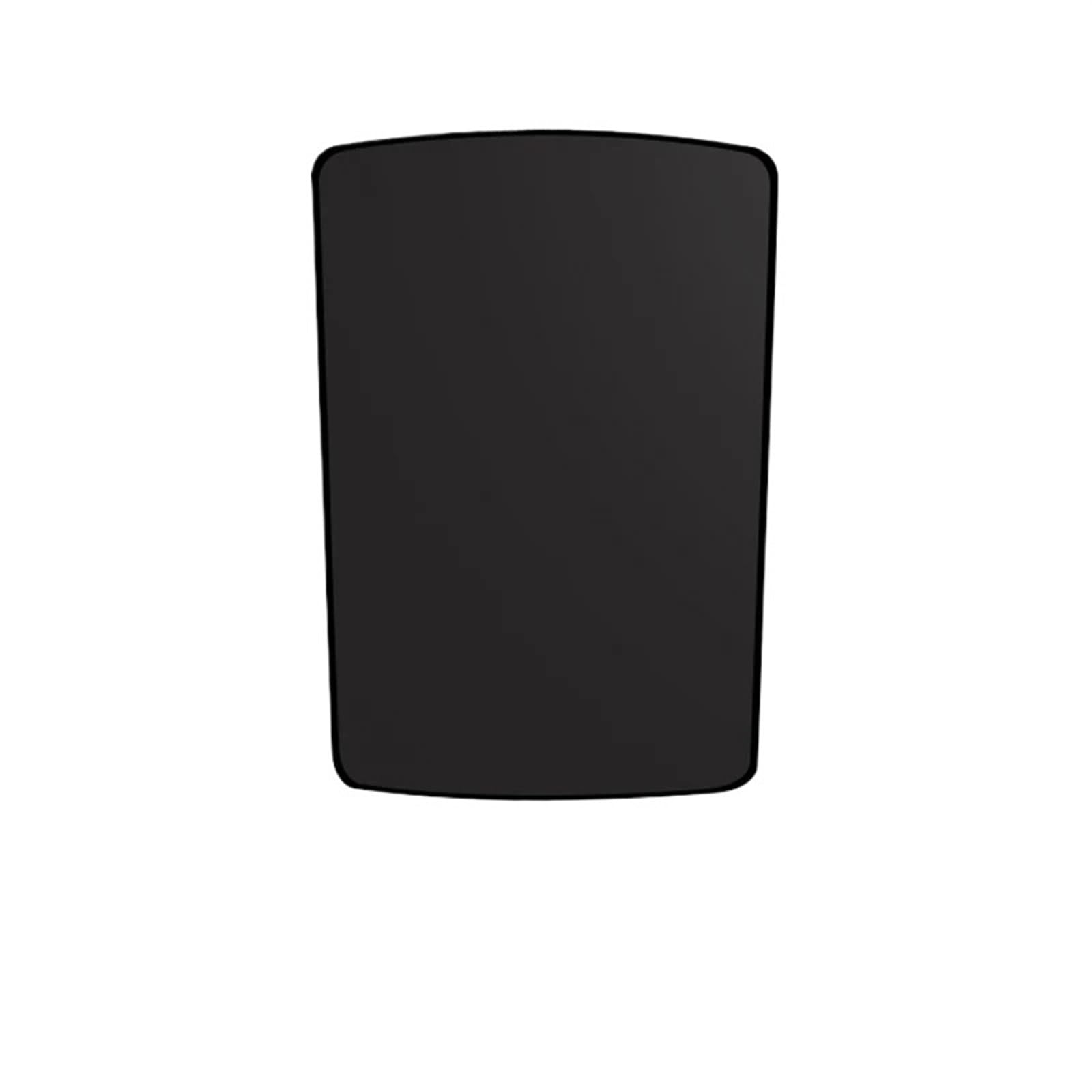 Auto Sonnenschutz Vorhang Für Polestar 2 2021 2022 2023 Auto EIS Tuch Schnalle Sonnenschutz Glas Dach Sonnenschirm Wärmedämmung Schiebedach Dachfenster UV Schützen Auto Sonnenblende(Black) von KNWIAUQ