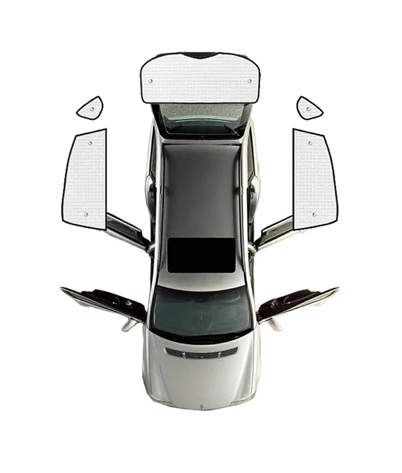 Auto Sonnenschutz Vorhang Für Subaru Für Crosstrek XV GP GT 2012-2021 / Auto-Windschutzscheiben-Sonnenschutz, Auto-Seitenfenster-Sonnenschutz, UV-Schutz Auto Sonnenblende(Rear sunshades) von KNWIAUQ