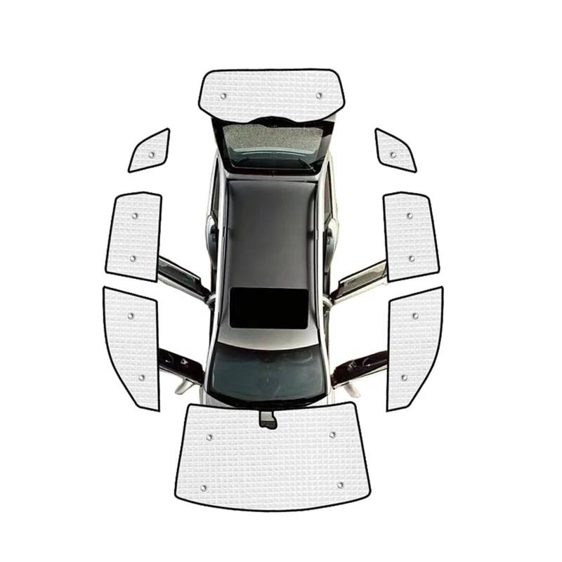 Auto Sonnenschutz Vorhang Für Suzuki Für Vitara Für Escudo LY 2015-2022/Auto Volle Fenster Sonnenschutz Abdeckung Auto Sonnenschutz Sonnenblenden Anti-UV Auto Sonnenblende(Alle Sonnenschirme) von KNWIAUQ