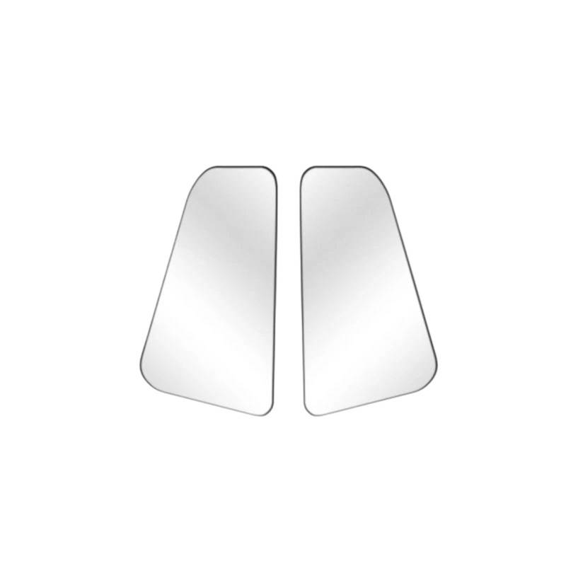 Auto Sonnenschutz Vorhang Für Tesla Für Modell X 2023 Front Glas Sonnenschutz Auto Schiebedach Blind UV Schutz Sonnenschutz Dachfenster Rollo Shading Net Auto Sonnenblende(2UV Cloth Rear Glass) von KNWIAUQ