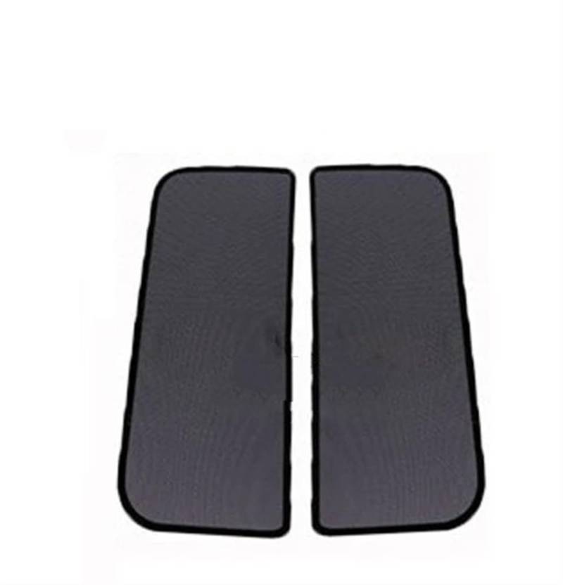 Auto Sonnenschutz Vorhang Für Tesla Für Modell X 2023 Front Glas Sonnenschutz Auto Schiebedach Blind UV Schutz Sonnenschutz Dachfenster Rollo Shading Net Auto Sonnenblende(2p Flap Door) von KNWIAUQ