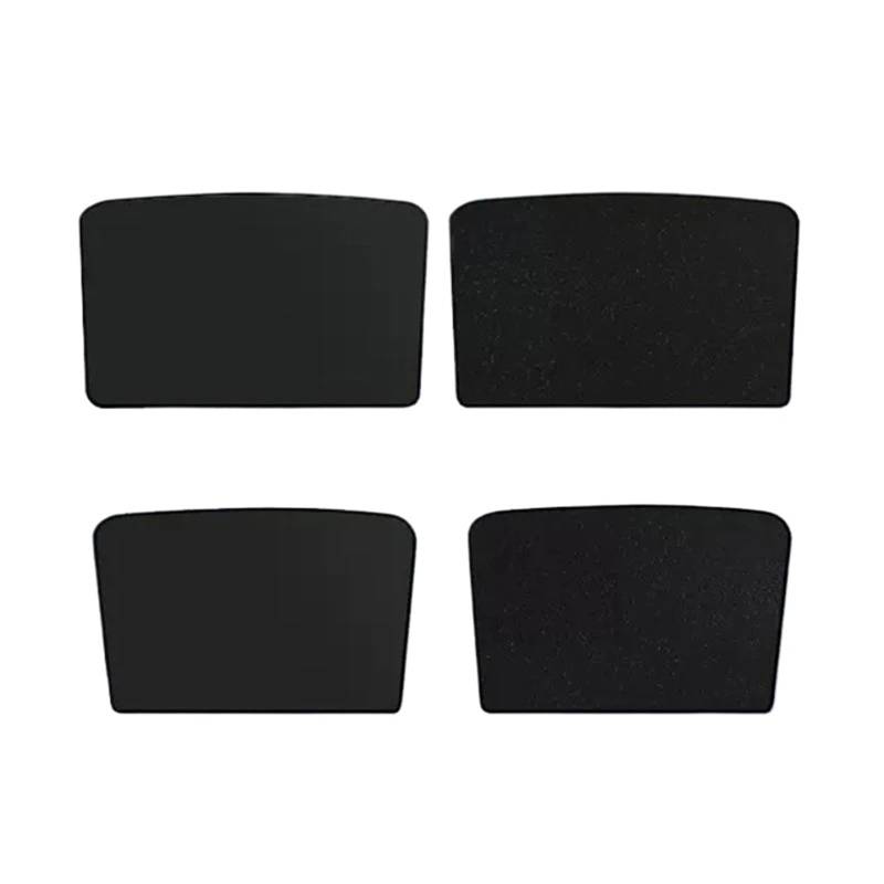 Auto Sonnenschutz Vorhang Für Tesla Für Modell Y 2023 Auto Fenster Dach Sonnenschirm Volle Abdeckung Dach Windschutzscheibe Blind Schatten Auto Sonnenschutz Auto Sonnenblende(2p Roof Shade Black) von KNWIAUQ