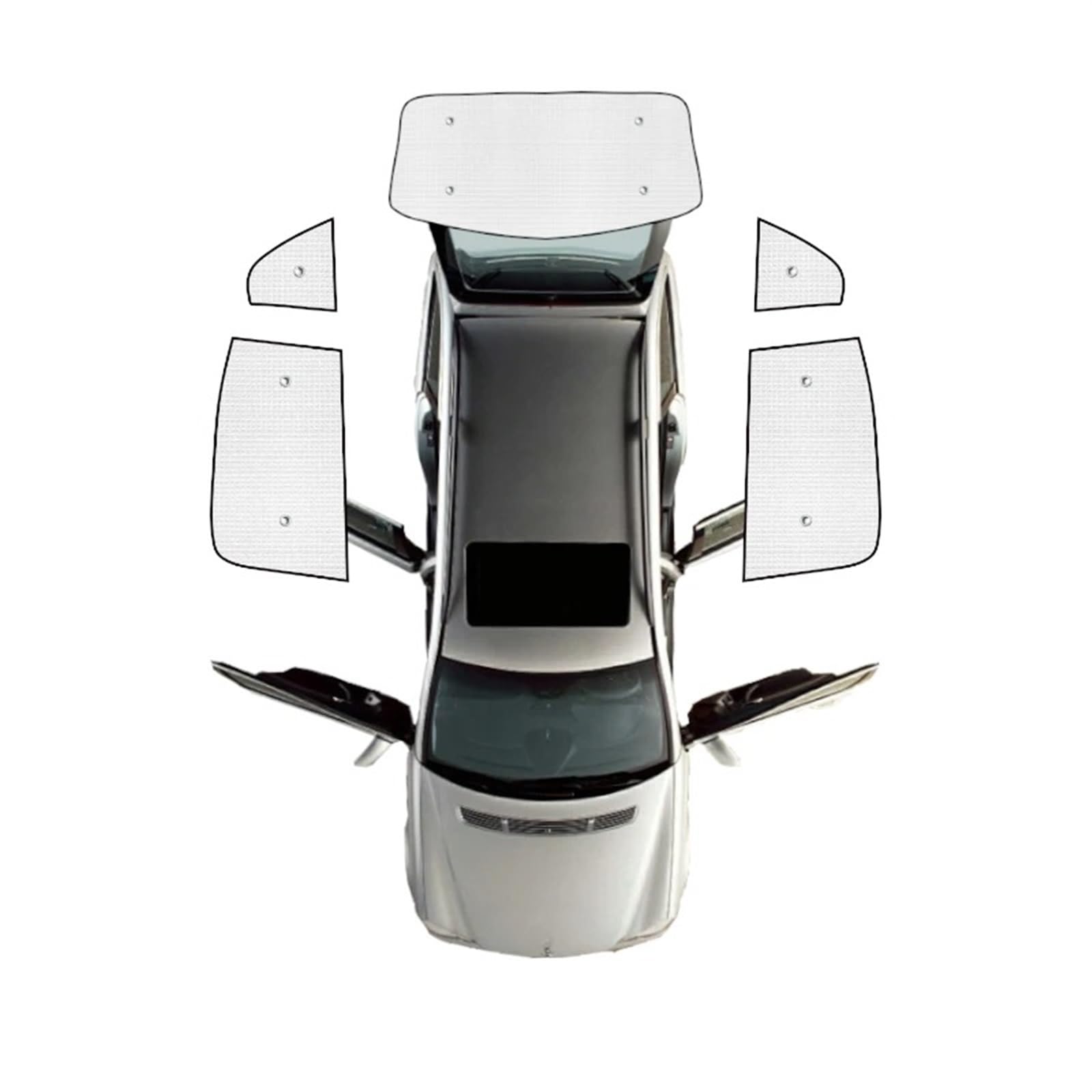 Auto Sonnenschutz Vorhang Für Toyota Für Kluger Für Highlander XU40 / Auto Vollständige Abdeckung Sonnenschutz Auto Windschutzscheibe Seite Fenster Sonnenblende Anti-UV Auto Sonnenblende(Rear sunshade Auto Sonnenschutz Vorhang Für Toyota Für Kluger Für Highlander XU40 / Auto Vollständige Abdeckung Sonnenschutz Auto Windschutzscheibe Seite Fenster Sonnenblende Anti-UV Auto Sonnenblende(Rear sunshade von KNWIAUQ