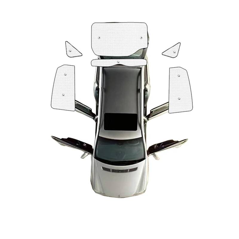 Auto Sonnenschutz Vorhang Für Toyota Für Prius XW20 2004 2005 2006 2007 2008 2009/Auto Vollfenster Visiere Auto Sonnenschutz Auto Sonnenblende(Rear sunshades) von KNWIAUQ