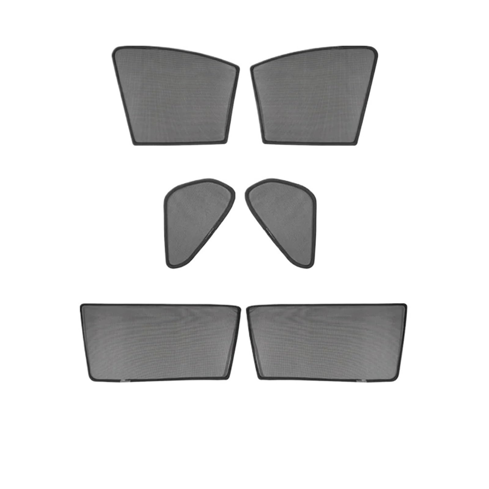 Auto Sonnenschutz Vorhang Für Toyota Für RAV4 Für XA50 2019 2020 2021 2022 2023/Magnetische Auto Windows Sonnenschutz Vorhang Auto Sonnenschutz Auto Sonnenblende(6PCS Whole Set) von KNWIAUQ
