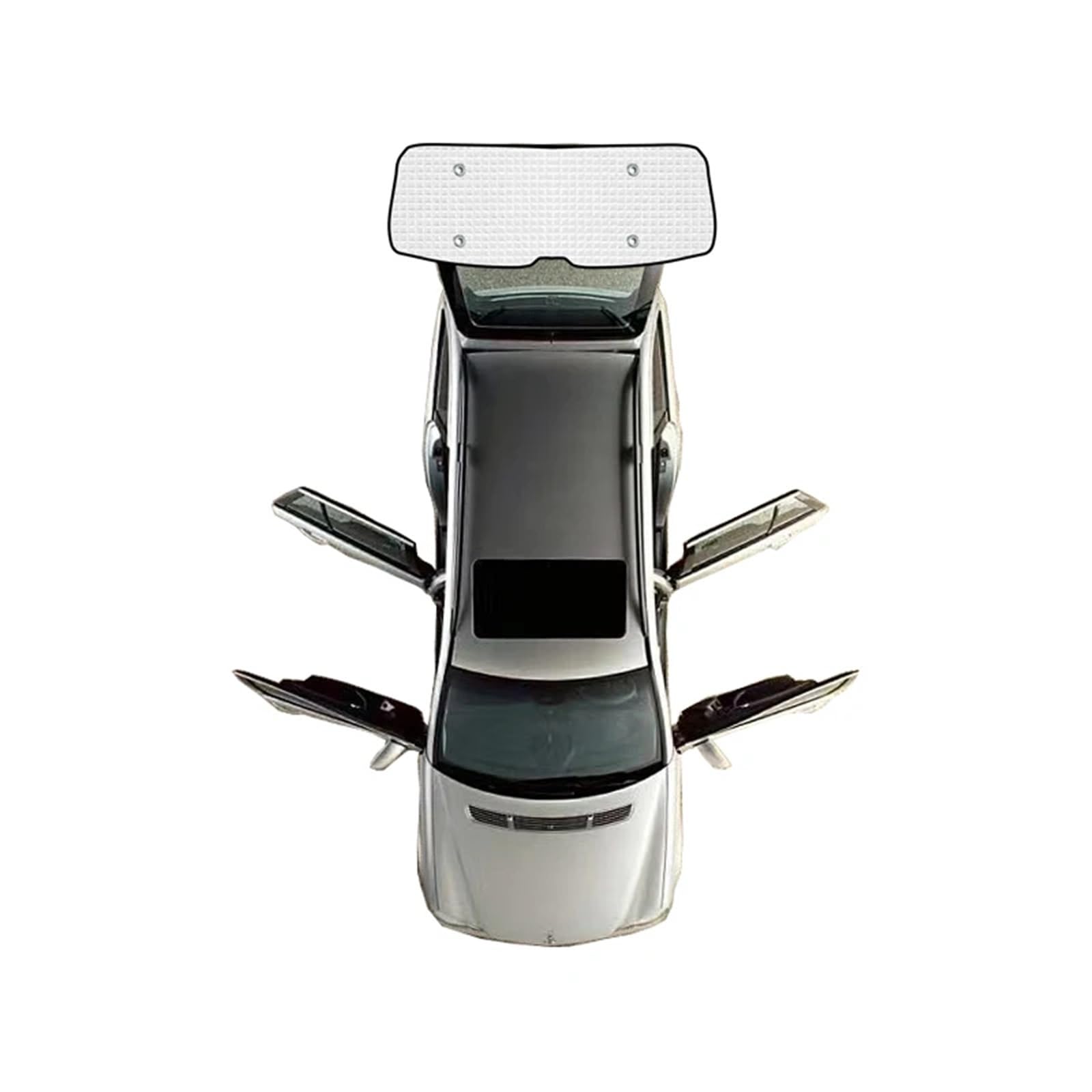 Auto Sonnenschutz Vorhang Für VW Für Taos 2019 2020 2021 2022 2023 Für Tharu/Volle Fenster Sonnenschutz Auto Windschutzscheibe Sonnenblende Anti-uv Auto Sonnenblende(Rear Windshield) von KNWIAUQ