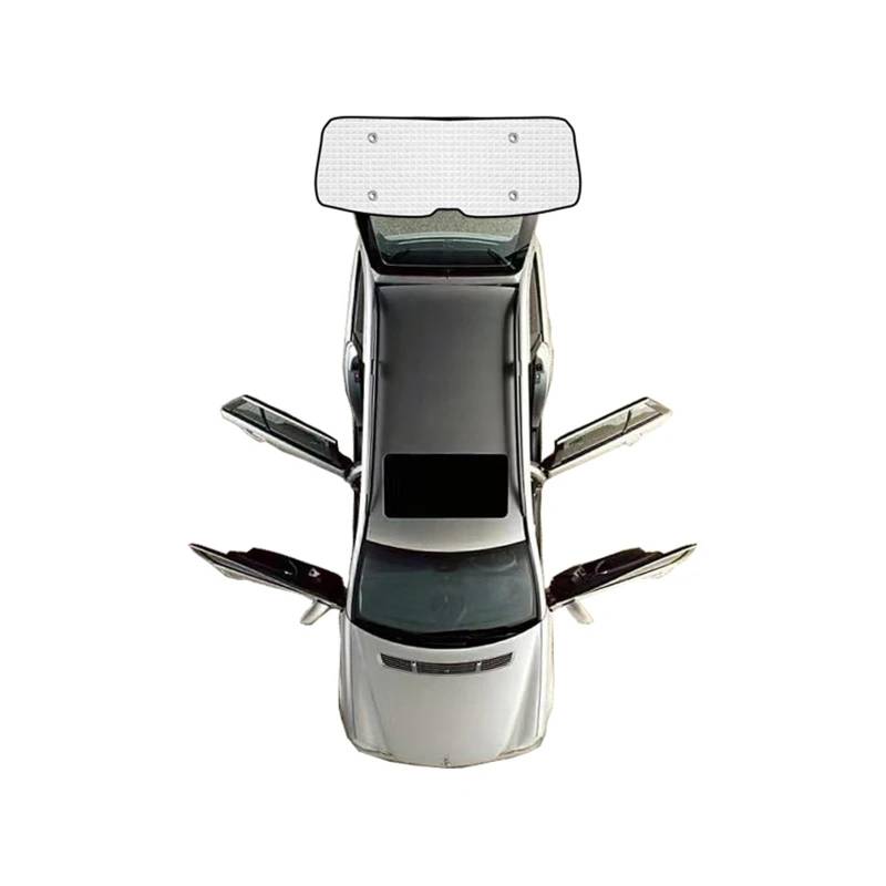 Auto Sonnenschutz Vorhang Für VW Für Taos 2019 2020 2021 2022 2023 Für Tharu/Volle Fenster Sonnenschutz Auto Windschutzscheibe Sonnenblende Anti-uv Auto Sonnenblende(Rear Windshield) von KNWIAUQ
