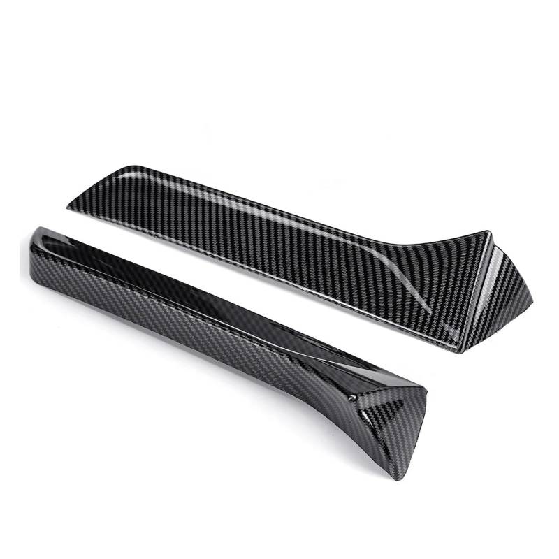 Heckflügel Für Seat Für Leon 5F FR Mk3 MK3.5 5-Türer Heckdachflügel Seitenkante Heckklappe Autofensterverkleidung Lippenspoiler Rear Spoiler(Carbon Fiber Look) von KNWIAUQ