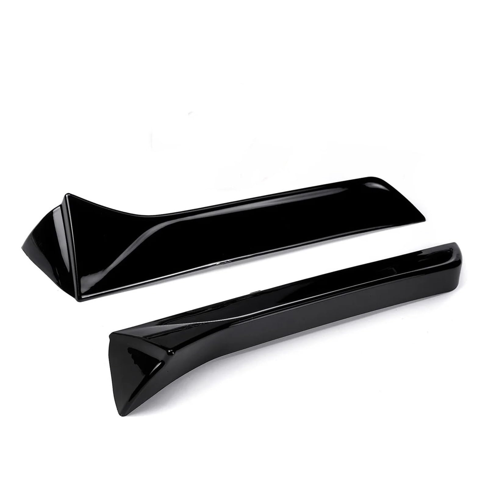 Heckflügel Für Seat Für Leon 5F FR Mk3 MK3.5 5-Türer Heckdachflügel Seitenkante Heckklappe Autofensterverkleidung Lippenspoiler Rear Spoiler(Glossy Black) von KNWIAUQ