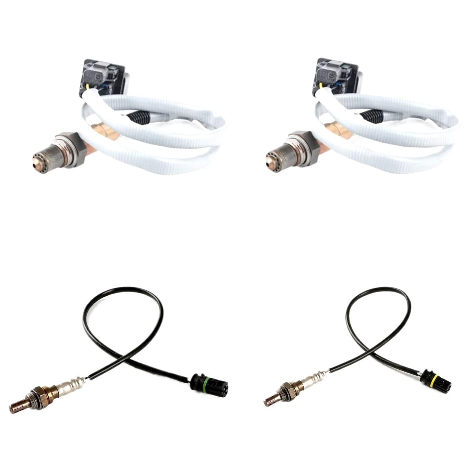 Lambda Sensor 4 Stück Für 1 E87 120i 3 E90 320i N46/Vorne Hinten Lambda Sonde O2 Sauerstoff Sensor 11787512985 11787530282 11787530285 11787547313 utomotive Lambdasonde von KNWIAUQ