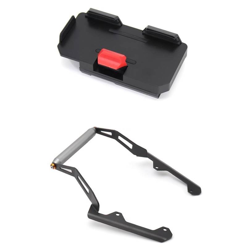 Motorrad Handy Halterung Für Aprilia Für Sr Gt200 SR GT200 GT 200 2022 2023 2024/Motorrad Windschutzscheibe Ständer Halter Telefon GPS Navigation Halterung GPS-Navigationshalterung(Set - 22MM) von KNWIAUQ