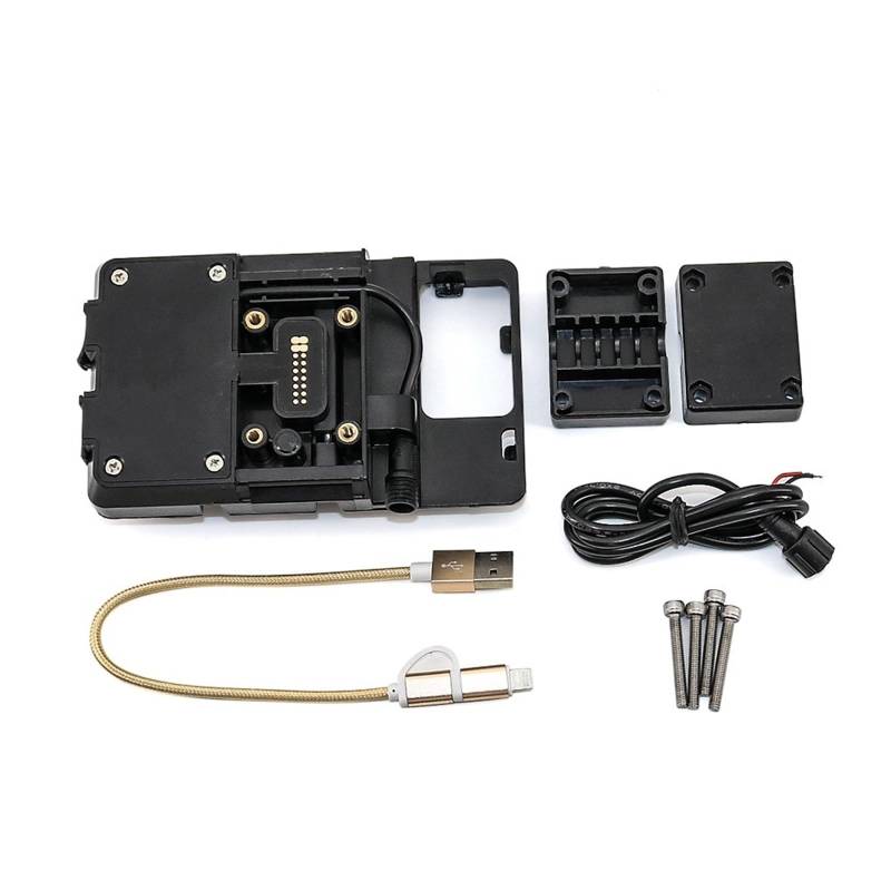 Motorrad Handy Halterung Für C400X/Motorrad GPS Smart Telefon Navigation Halterung Handy Stehen GPS-Navigationshalterung(Phone Holder) von KNWIAUQ
