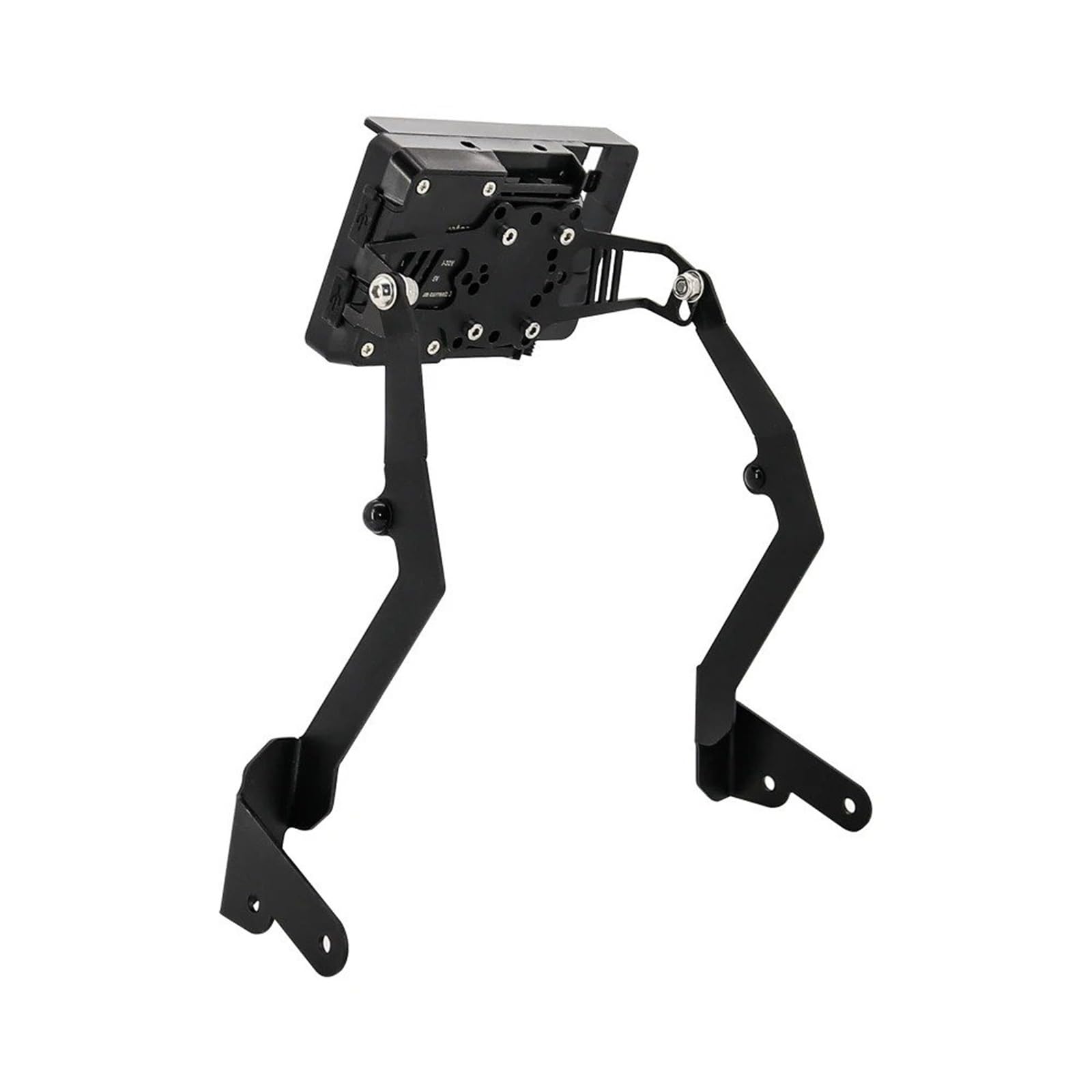 Motorrad Handy Halterung Für CRF 1100L Für Afrika Für Twin Für Abenteuer Sport/Motorrad Ständer Halter Telefon GPS Navigation Platte Halterung GPS-Navigationshalterung(USB Charging) von KNWIAUQ
